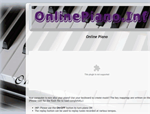 Tablet Screenshot of onlinepiano.info